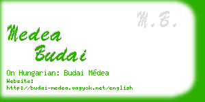 medea budai business card